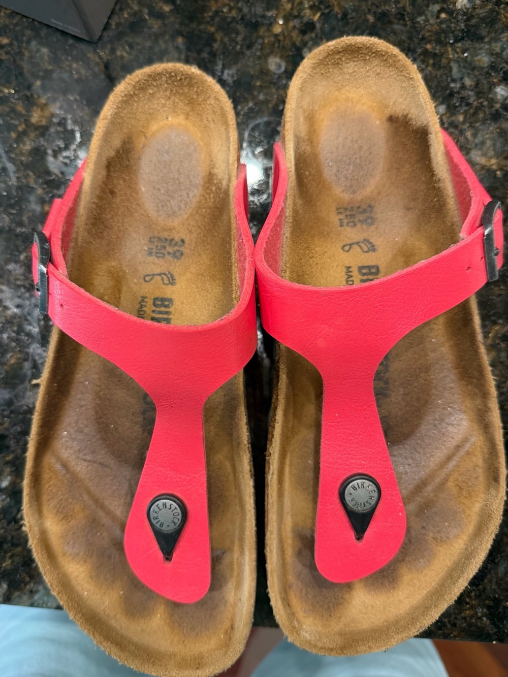 Birkenstock Gizeh Hot Pink Sandals-40-9/9.5